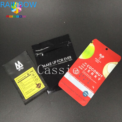 Aluminum Foil Plastic Pouches Packaging Special Shape Cream Oil Sample Bag