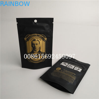 Smell Proof Small Plastic Pouches Packaging Weeds Mylar Child Resistant Bag