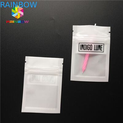 SGS Plastic Pouches Packaging Cosmetic Cream Oil Zip Seal Bags Aluminium Foil Pouch