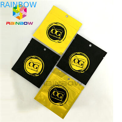 Heat Sealed Foil Pouch Packaging Customized Matte Plastic Bag Gravure Printing