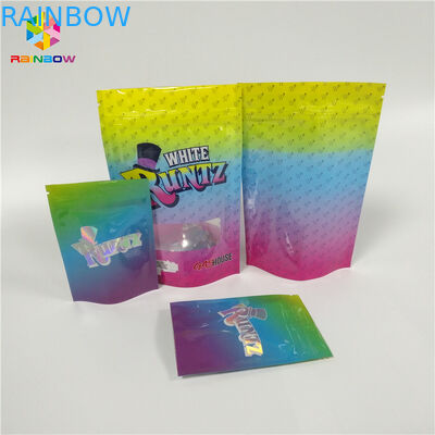 Custom Printed CBD Candy Runtz Bags Resealable k Packaging Smell Proof Mylar Pouch Bag