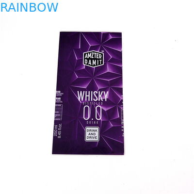 UV Resistant Shrink Sleeve Labels Waterproof Colorful For Plastic Water Bottle Label