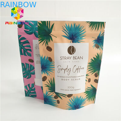 stand up zipper pouch custom printed bags plastic coffee bag food package runtz packaging matt glossy moisture