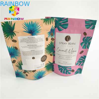 stand up zipper pouch custom printed bags plastic coffee bag food package runtz packaging matt glossy moisture
