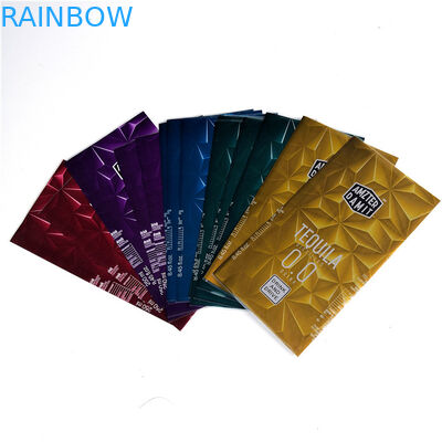 Custom Printed Shrink Wrap Bottle Labels , Waterproof Shrink Wrap Bands CMYK Color