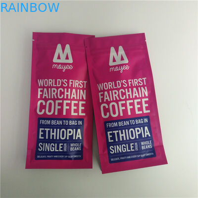 Hot sales coffee bags wholesale custom printing side gusset coffee bag with high quality degassing valve for 250g coffee