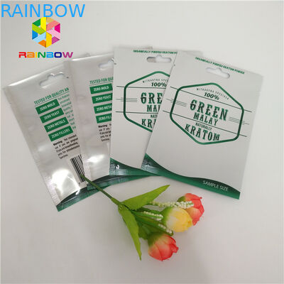 Herbal Capsule Aluminum Foil Packaging 3g 5g 10g Moisture Pouch Customized Size