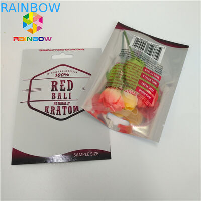 Herbal Capsule Aluminum Foil Packaging 3g 5g 10g Moisture Pouch Customized Size