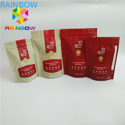 Laminated Material Food Plastic Pouches Packaging Aluminum Foil With Valve