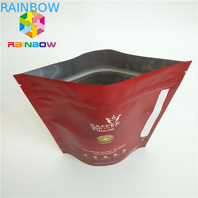 Laminated Material Food Plastic Pouches Packaging Aluminum Foil With Valve