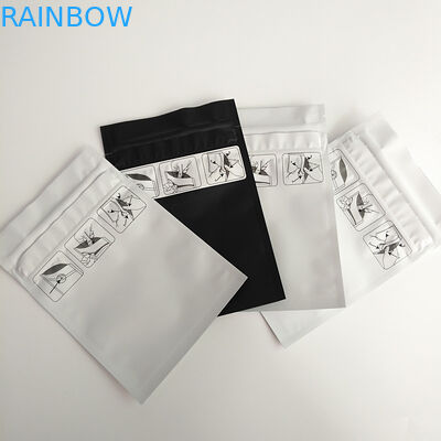 3 Side Seal Matte Stand Up Pouch Packaging , Stand Up Zipper Pouch Children Proof
