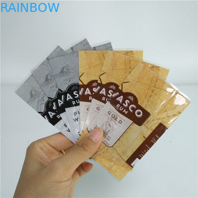 Plastic Material Food Packaging Films Shrink Wrappers With Custom Logo / Colors