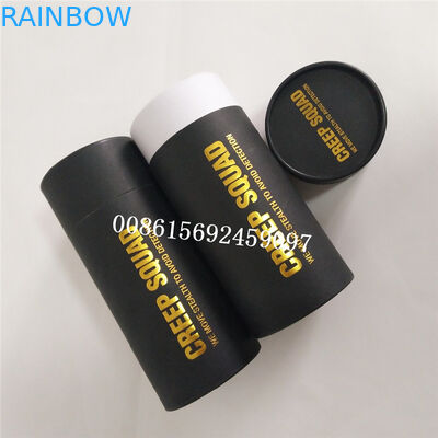 Biodegradable Cardboard Paper Box Packaging Customized Logo With Gold Stamping