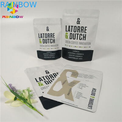 Aluminium Foil Pouch Packaging k Reclosable Valve Coffee Bag Gravure Printing