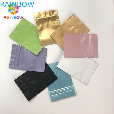 Full Color Aluminum Foil Pouch Packaging k Flat 3 Side Sealed Bags