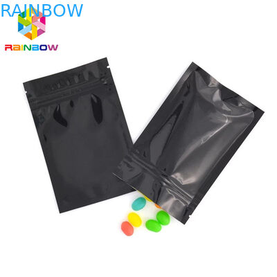 Full Color Aluminum Foil Pouch Packaging k Flat 3 Side Sealed Bags