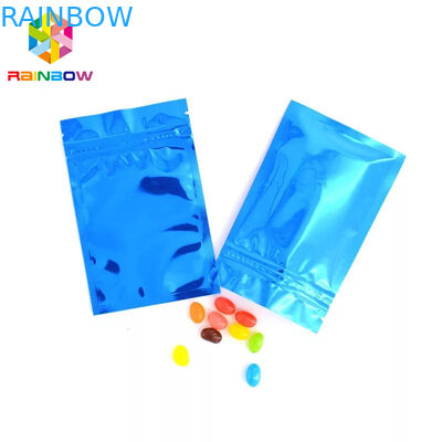 Full Color Aluminum Foil Pouch Packaging k Flat 3 Side Sealed Bags