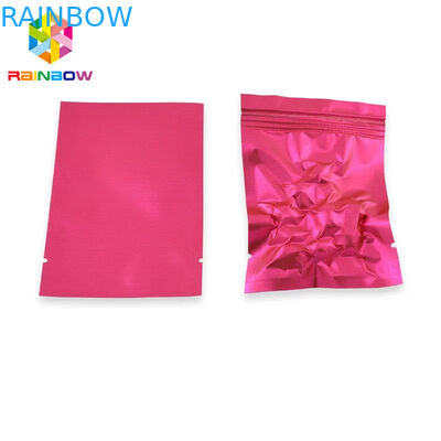 Full Color Aluminum Foil Pouch Packaging k Flat 3 Side Sealed Bags