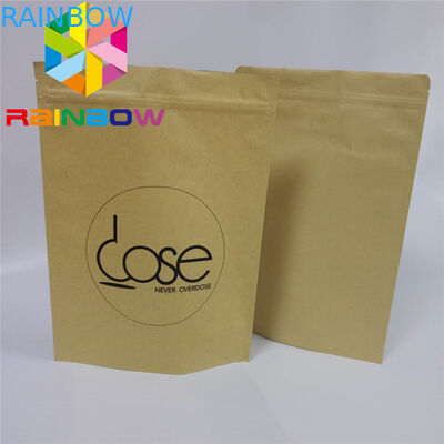 Eco - Friendly Food Paper Box Packaging Heat Seal k Valve For Coffee Bean