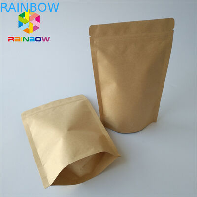 Stand Up Snack Food Packaging Bags Zip Lock Clear Plastic Pouch Transparent With Window