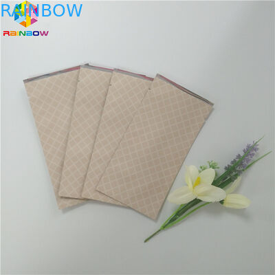 Aluminum Foil Plastic Cosmetic Packaging Bag Facial Packing 3 Sides Seal Mask Packet