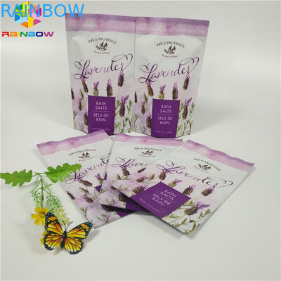 Stand Up Packaging Bags Aluminum Foil Body Scrub Cream Packing Bags