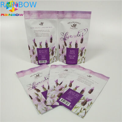 Stand Up Packaging Bags Aluminum Foil Body Scrub Cream Packing Bags