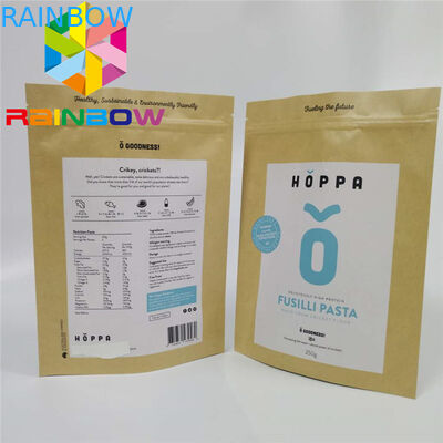 Moisture Proof Paper Box Packaging Heat Seal Kraft Paper Bag Eco - Friendly