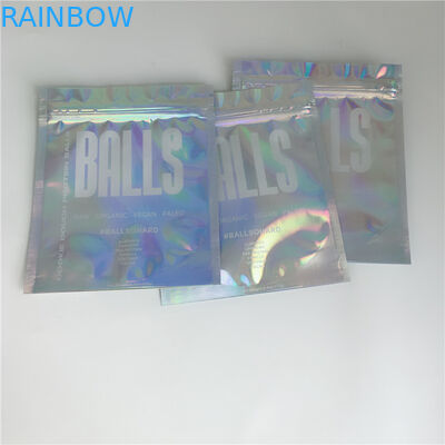 k Cosmetics Packaging Bags Glossy 3 Side Sealed For Eyelash Extension Glue