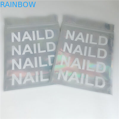 k Cosmetics Packaging Bags Glossy 3 Side Sealed For Eyelash Extension Glue