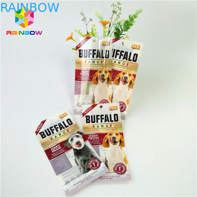 Glossy Finish Stand Up k Bags Three Sided Sealed Window Fleixble Packaging