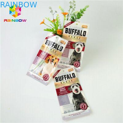 Glossy Finish Stand Up k Bags Three Sided Sealed Window Fleixble Packaging