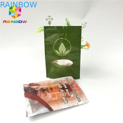 Resealable Custom Printed Stand Up Pouches Aluminum Foil Zip Lock Plastic Bag