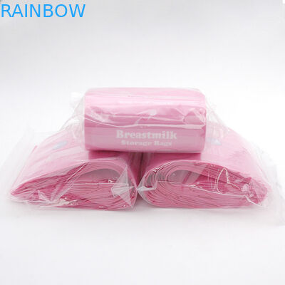 Reusable Plastic Pouches Packaging Custom Pre - Sterilised Baby Breast Milk Storage