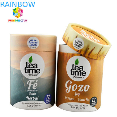 Recycle Printed CBD Bottles Paper Box Packaging Cardboard Paper Tube Laminated Material