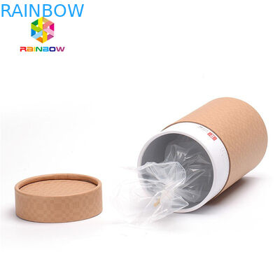 Recycle Printed CBD Bottles Paper Box Packaging Cardboard Paper Tube Laminated Material