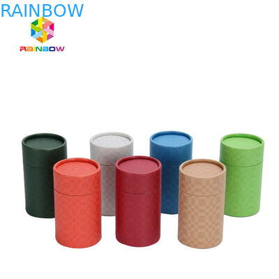 Skin Care Box Display Paper Box Cylinder Cardboard Cosmetic Packaging Tube