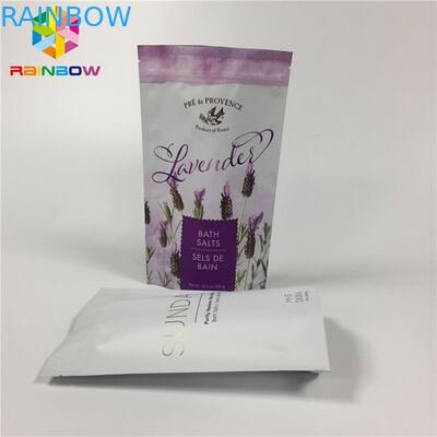 Matte Aluminum Foil Laminated Stand Up Zipper Pouch Bags For Dry Food Package