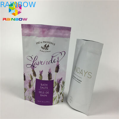 Matte Aluminum Foil Laminated Stand Up Zipper Pouch Bags For Dry Food Package