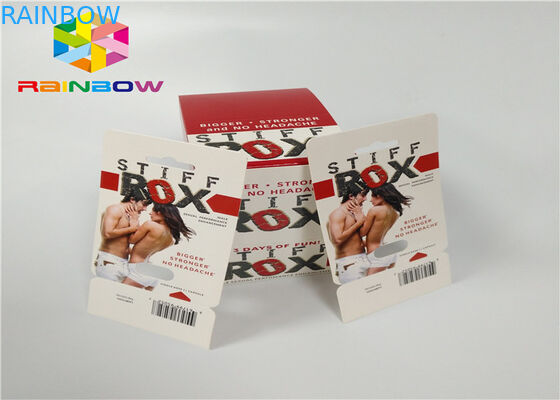 Male Enhancement Pills Blister Pack Packaging 3D Rhino Blister Card For Capsules Package