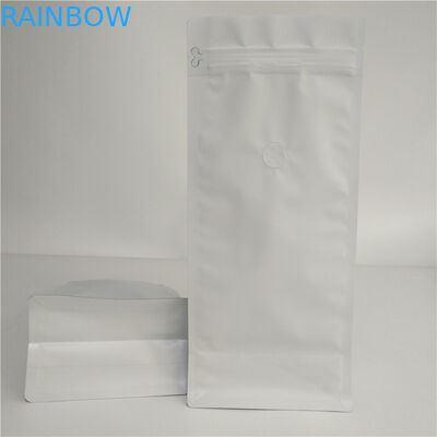 Multi Color Printing Tea Bags Packaging Roasted Coffee Beans Bag With Pocket Zip