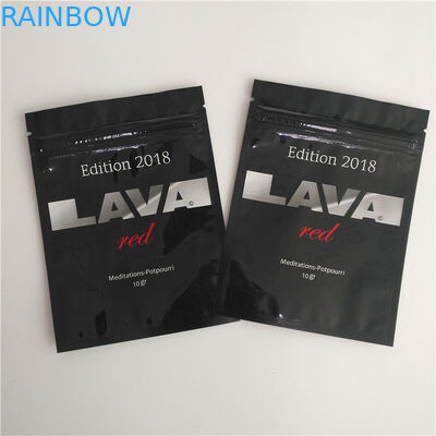 Sugar Cane Bean Foil Pouch Packaging Hair Ties Sachet Little Tiny Pin Bag CMYK Printing