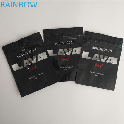 Sugar Cane Bean Foil Pouch Packaging Hair Ties Sachet Little Tiny Pin Bag CMYK Printing