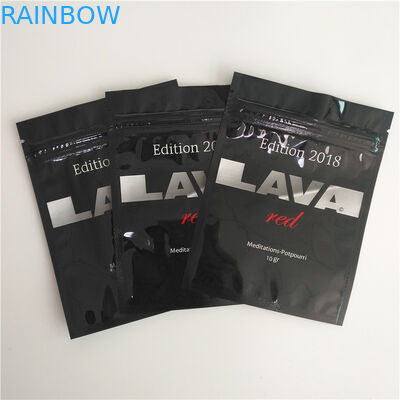 Sugar Cane Bean Foil Pouch Packaging Hair Ties Sachet Little Tiny Pin Bag CMYK Printing