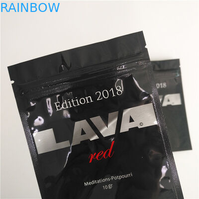 Sugar Cane Bean Foil Pouch Packaging Hair Ties Sachet Little Tiny Pin Bag CMYK Printing