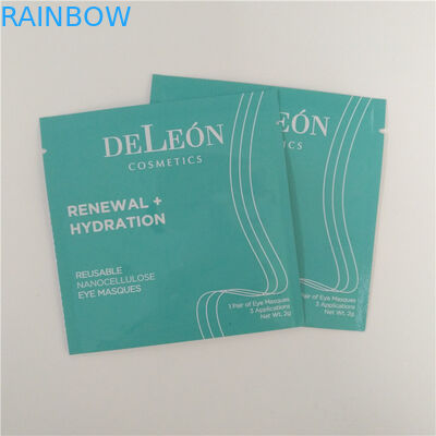 Full Color Printing Stand Up Zipper Pouch Bags Reusable Eye Masques Packaging