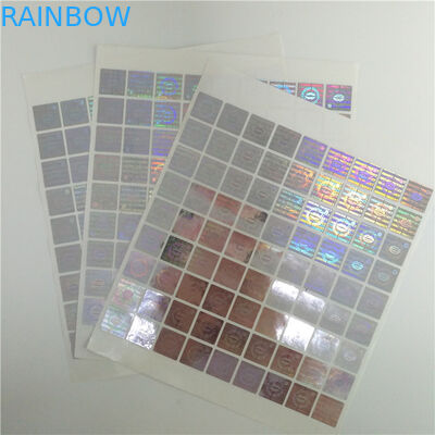 Hologram Security Shrink Sleeve Labels Custom Printing Tamper Evident Label Sticker