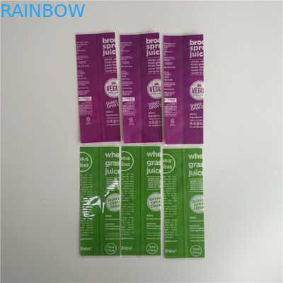 Full Color Printing Shrink Sleeve Labels Food Grade Plastic Material For Bottle