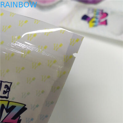 RUNTZ / Hologram Resealable Plastic Bags Cookies Stand Up Pouch Jokes Up Smell Proof