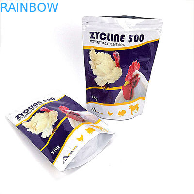 Waterproof Aluminum Foil Heat Seal Packaging Bag k Gravnre Printing For Chicken
